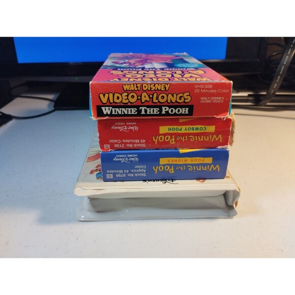 Winnie the Pooh VHS Lot Of 4 Tapes - Disney - Picture 6 of 7